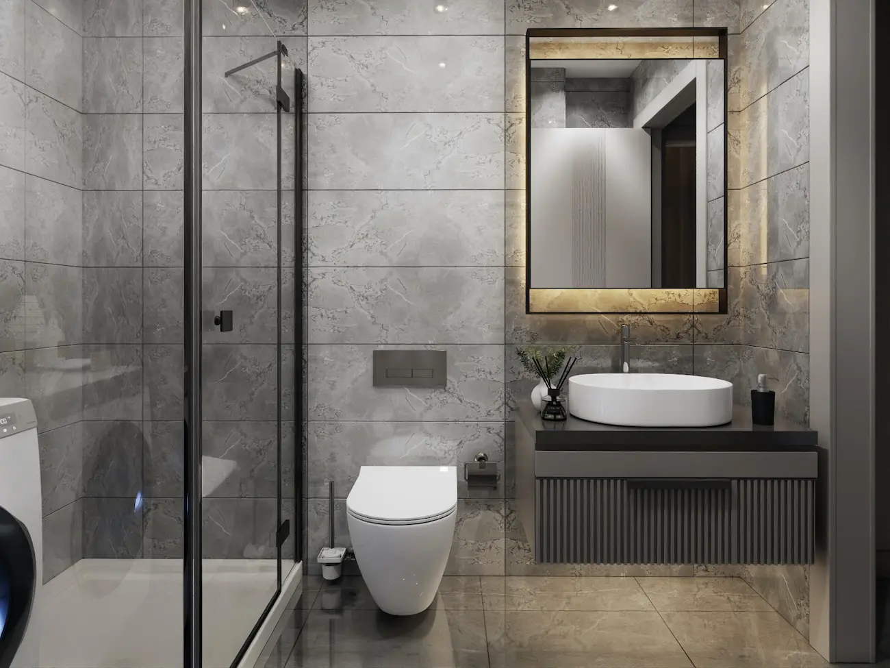 Modern bathroom